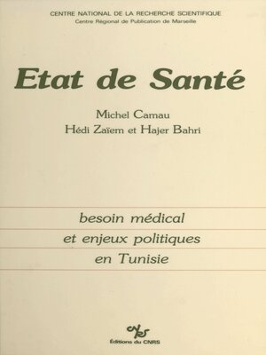 cover image of État de santé